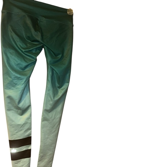 Alo yoga green ombre Leggings coral extra small xs - Picture 2 of 4